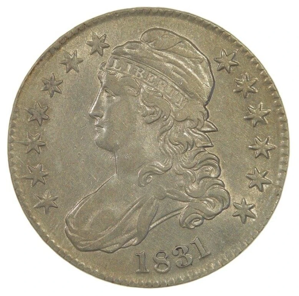 AU 1831 Half Dollar