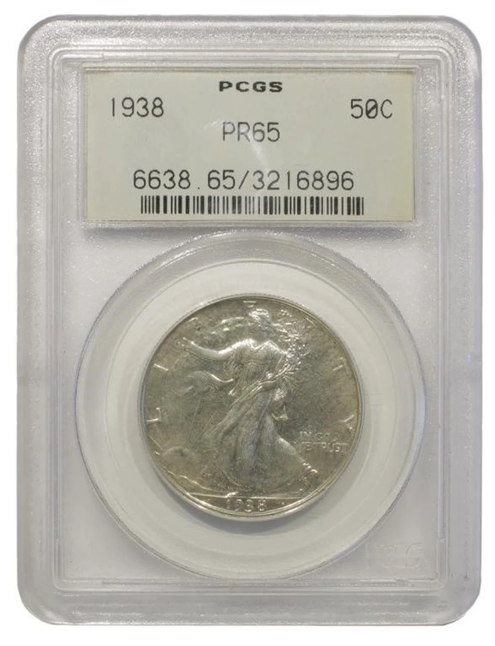 Gem Proof 1938 Half Dollar