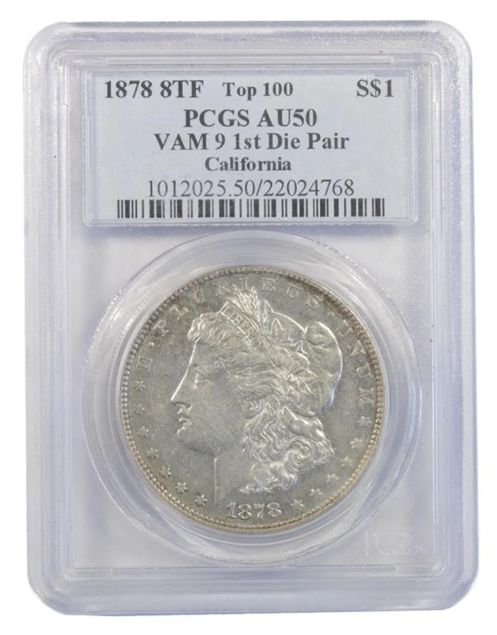 Rare Vam 1878 Morgan Dollar