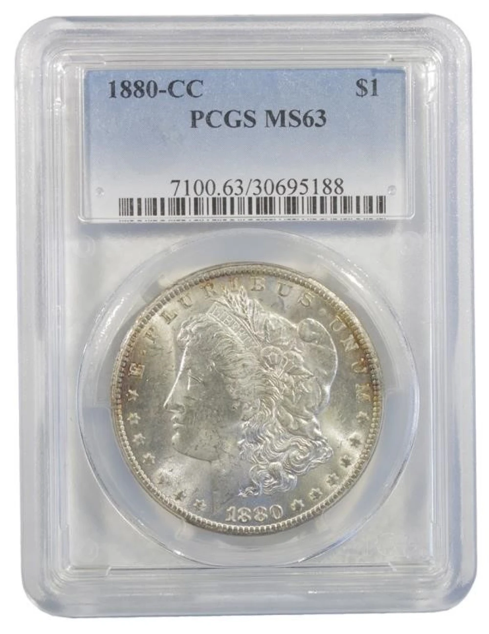 Choice Mint State 1880-CC Morgan $1