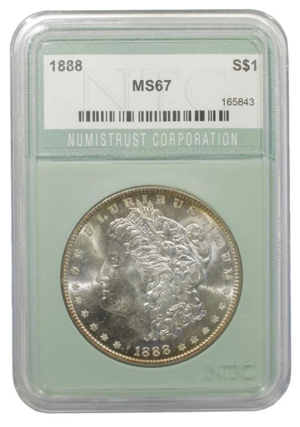 Gem Mint State 1888 Morgan $1