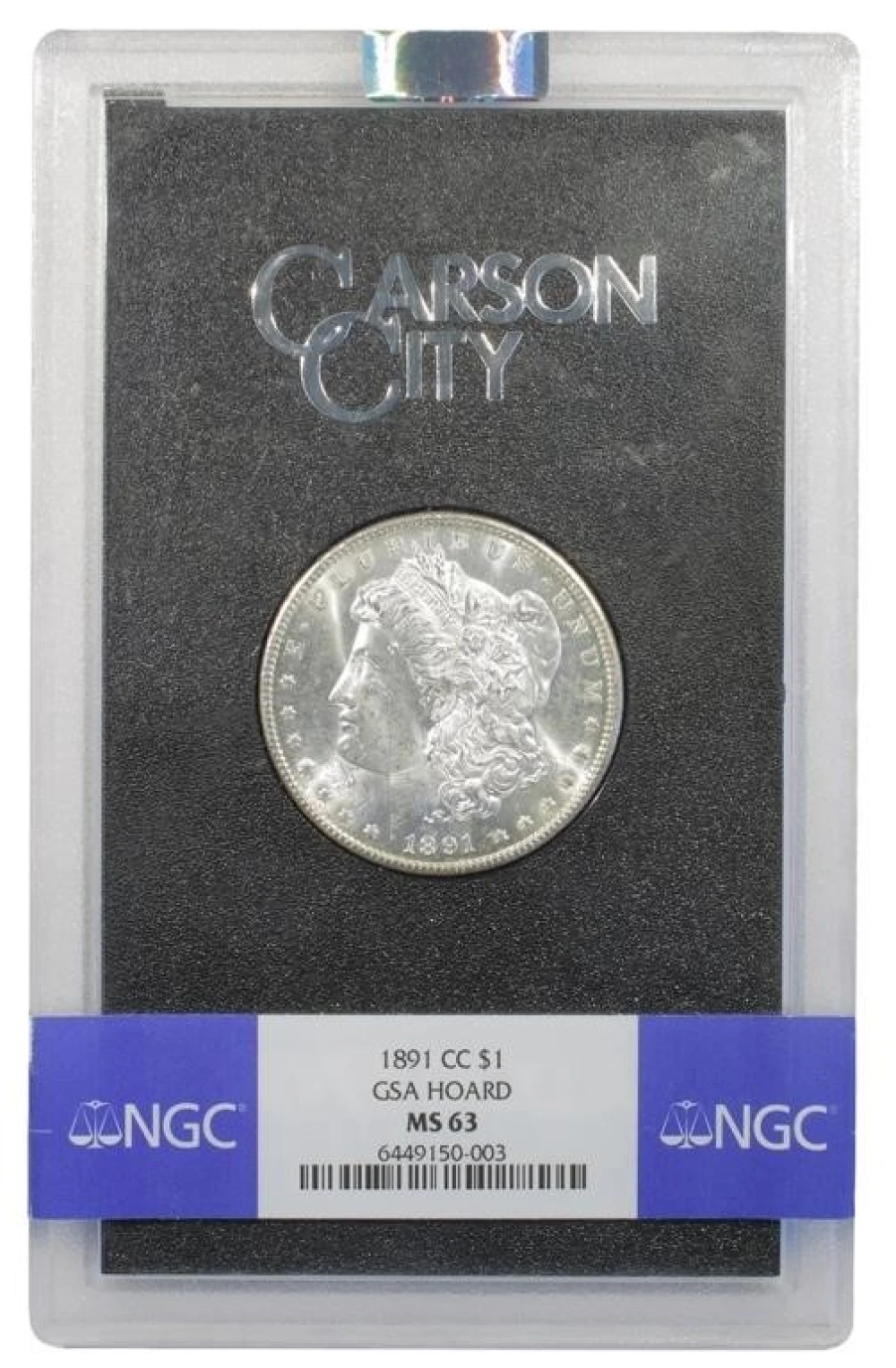 Rare Choice 1891-CC GSA Morgan $1
