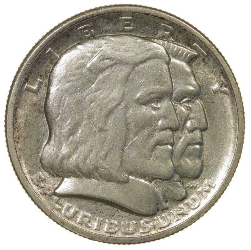 Unc 1936 Long Island Half Dollar