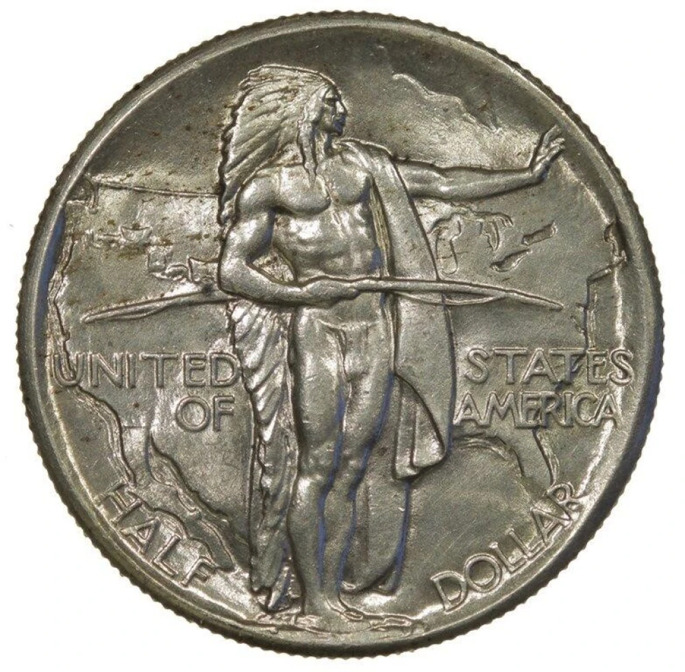 Mint State Details 1926 Oregon Trail Half Dollar