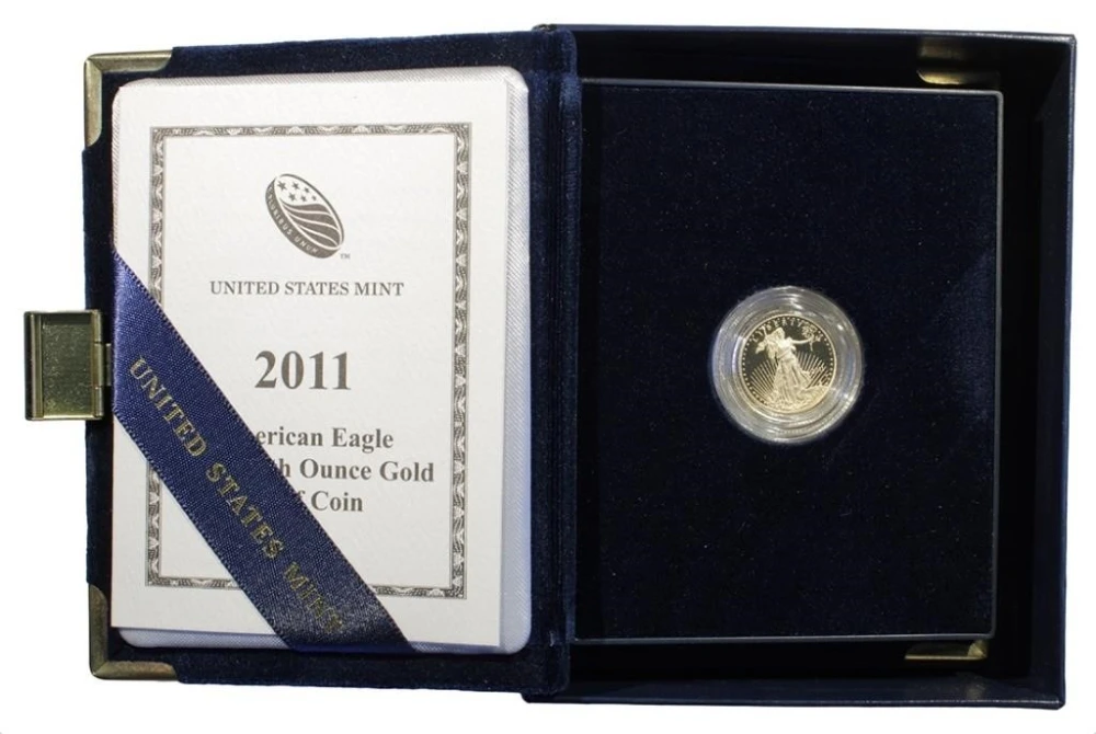 Gem Proof 2011 1/10 Ounce Gold Eagle $5