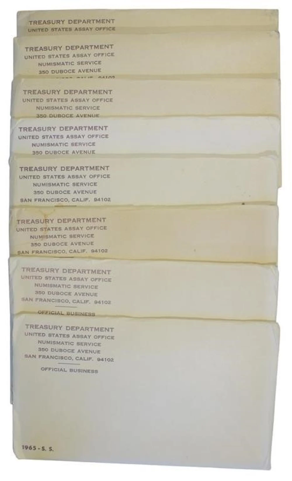 Group of Sealed 1965 Special Mint Sets