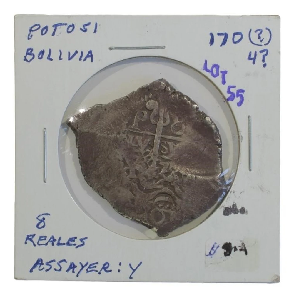 Bolivia. 1704 (?) Cob 8 Reales
