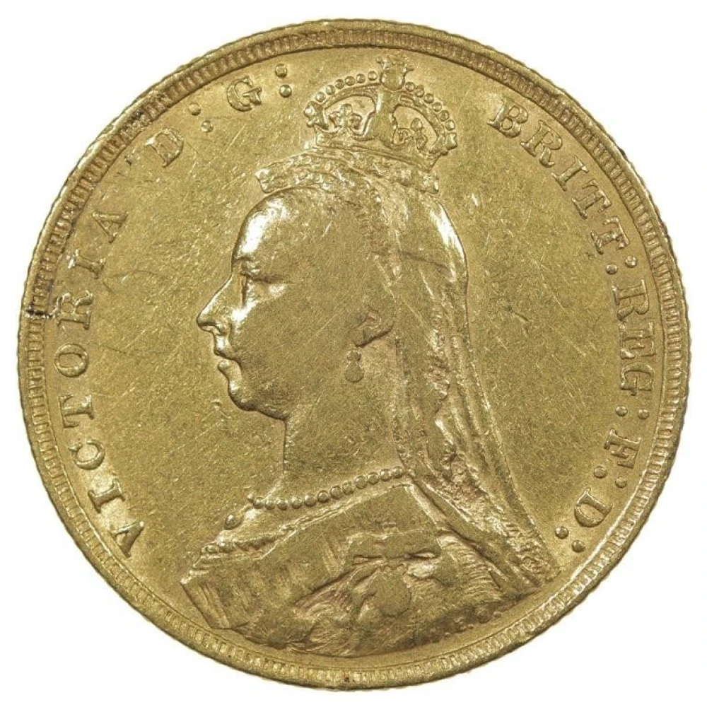 Great. Britain. 1889 Gold Sovereign