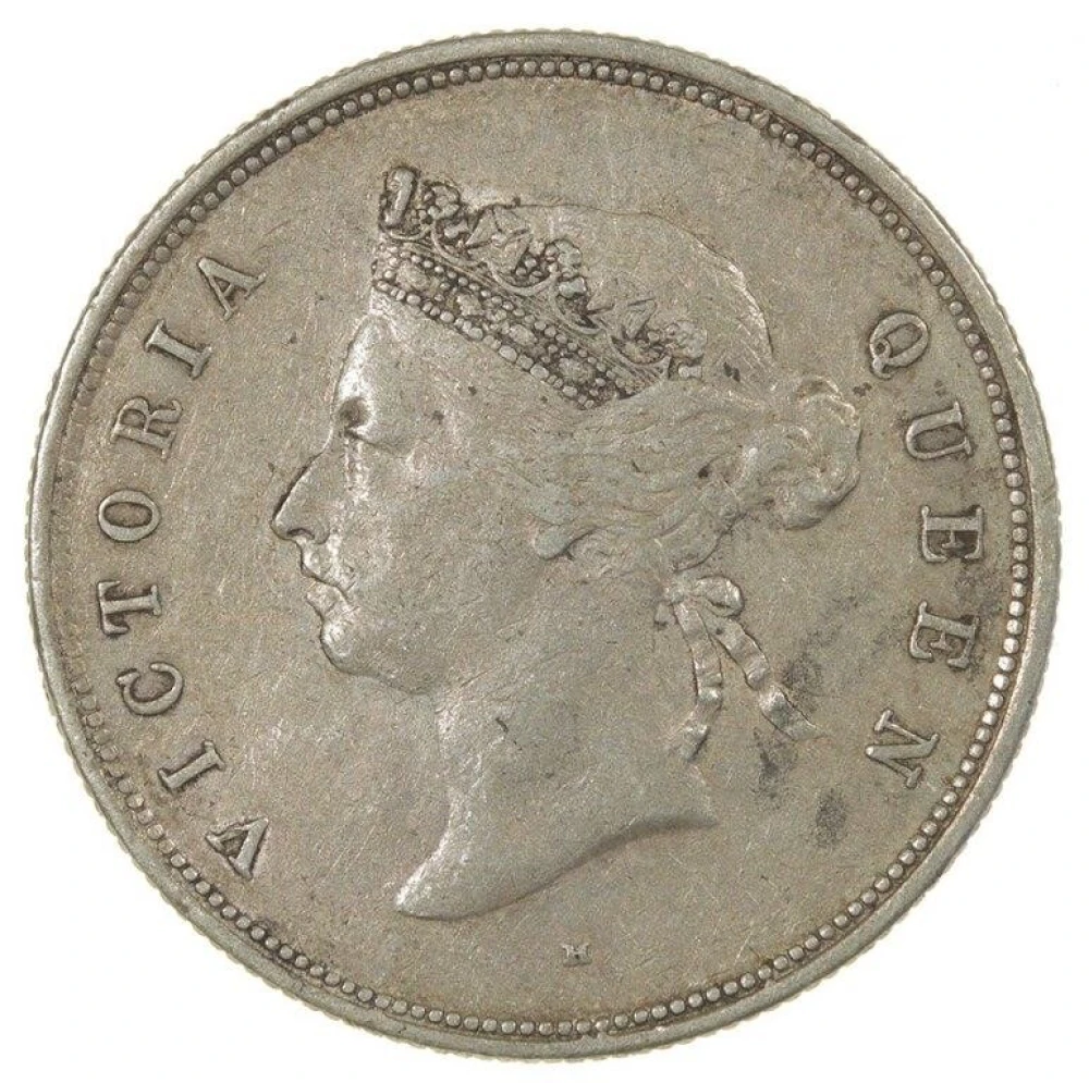 1892 Honk Kong 50 Cents
