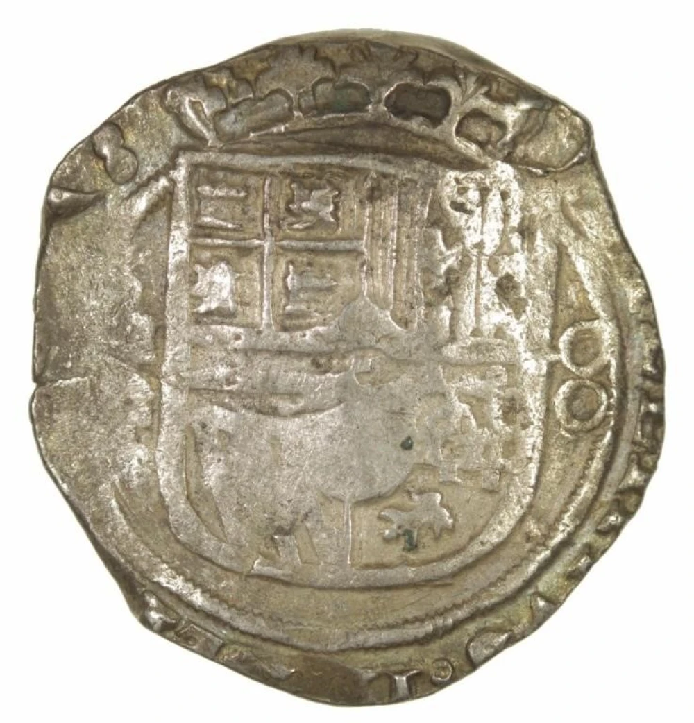 Spain. Undated Cob 8 Reales