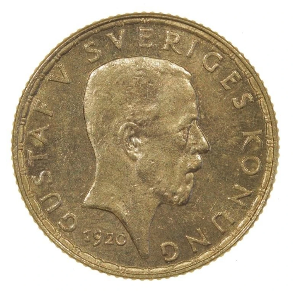 Sweden. 1920 Gold 5 Kroner