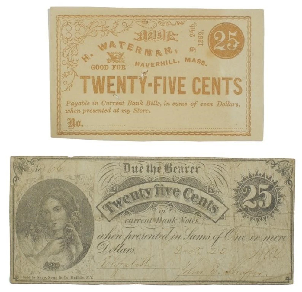 Pair of Merchant Fractional Notes