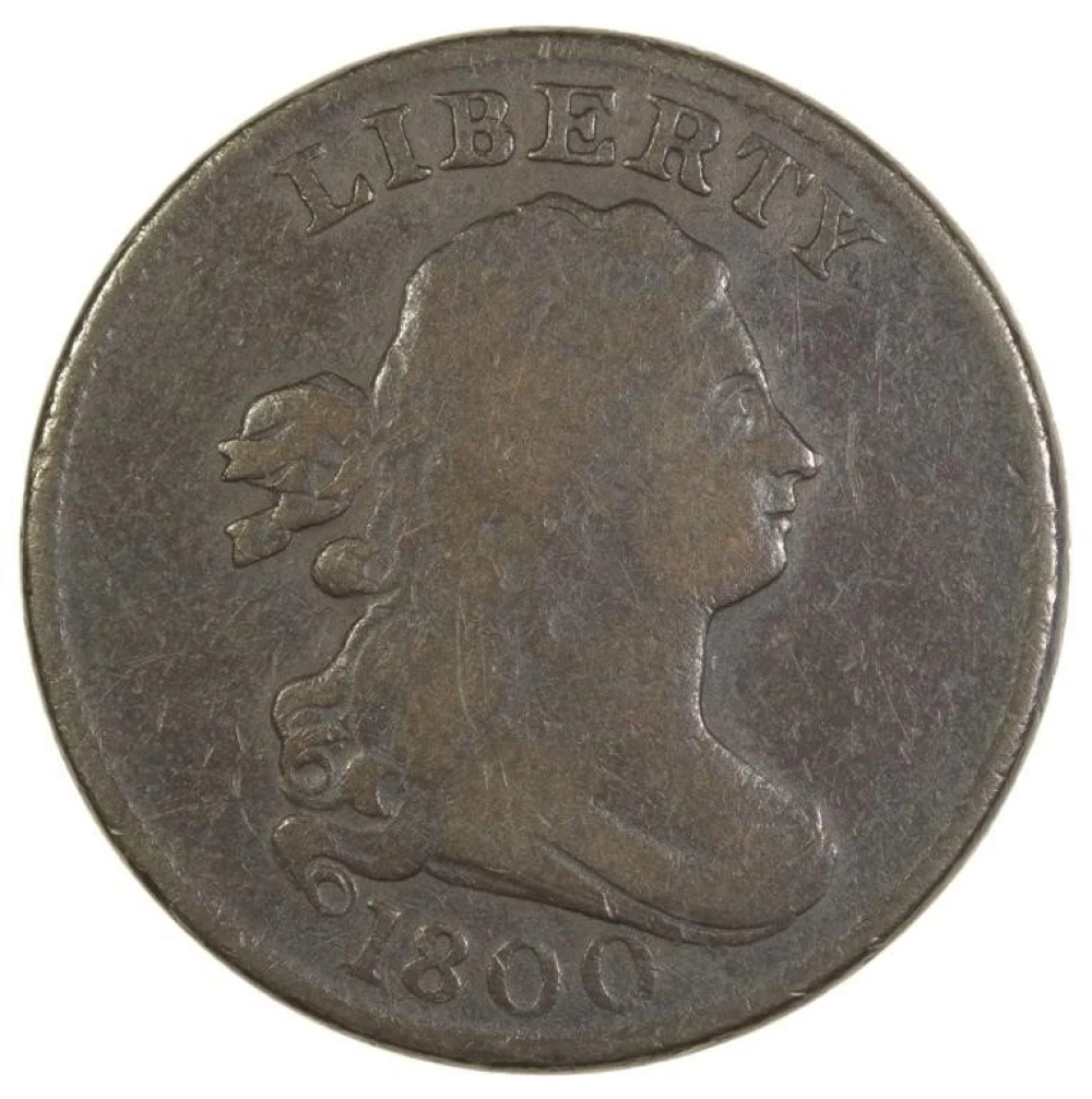 Fine 1800 Half Cent
