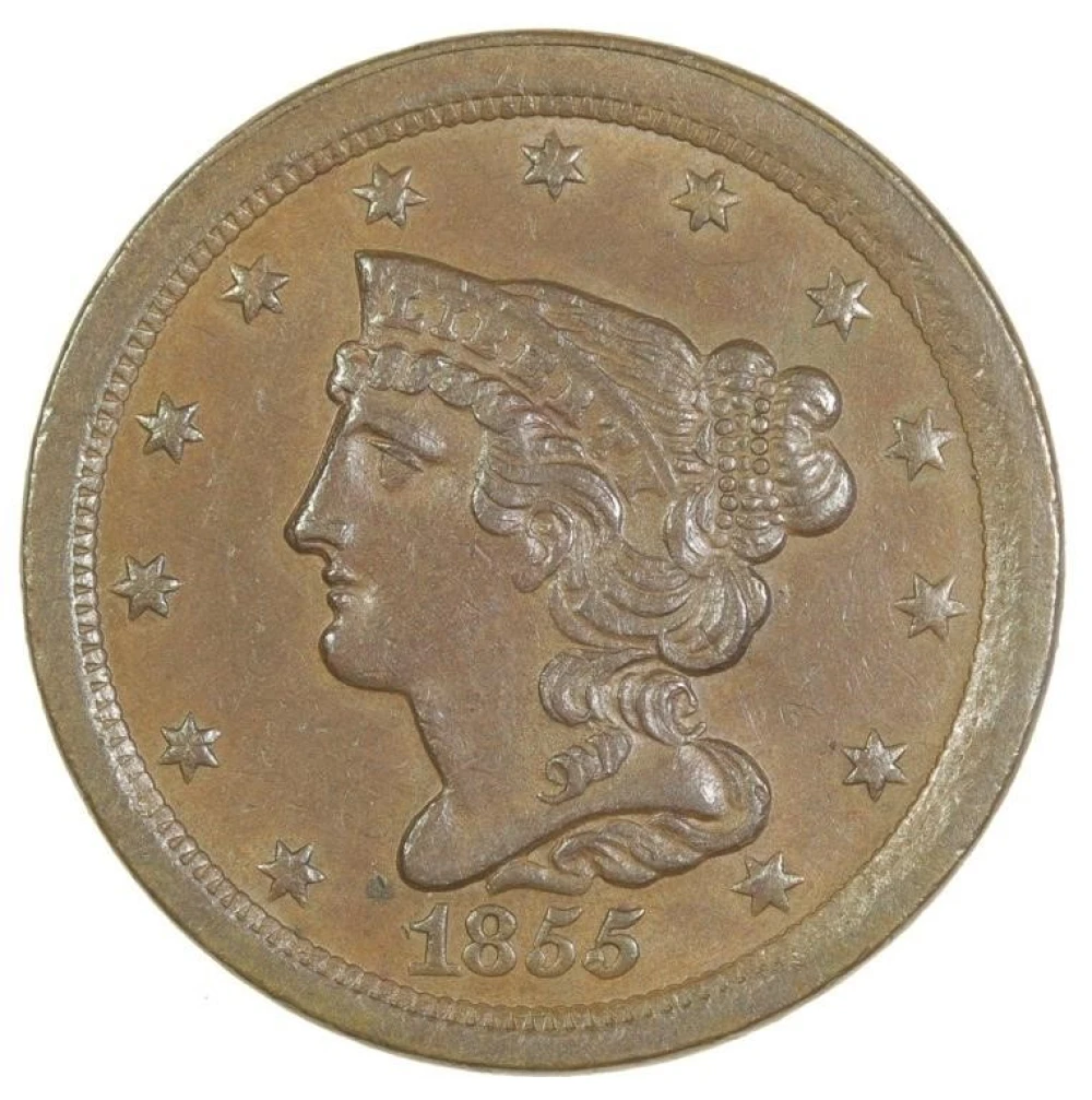 Mint State 1855 Half Cent