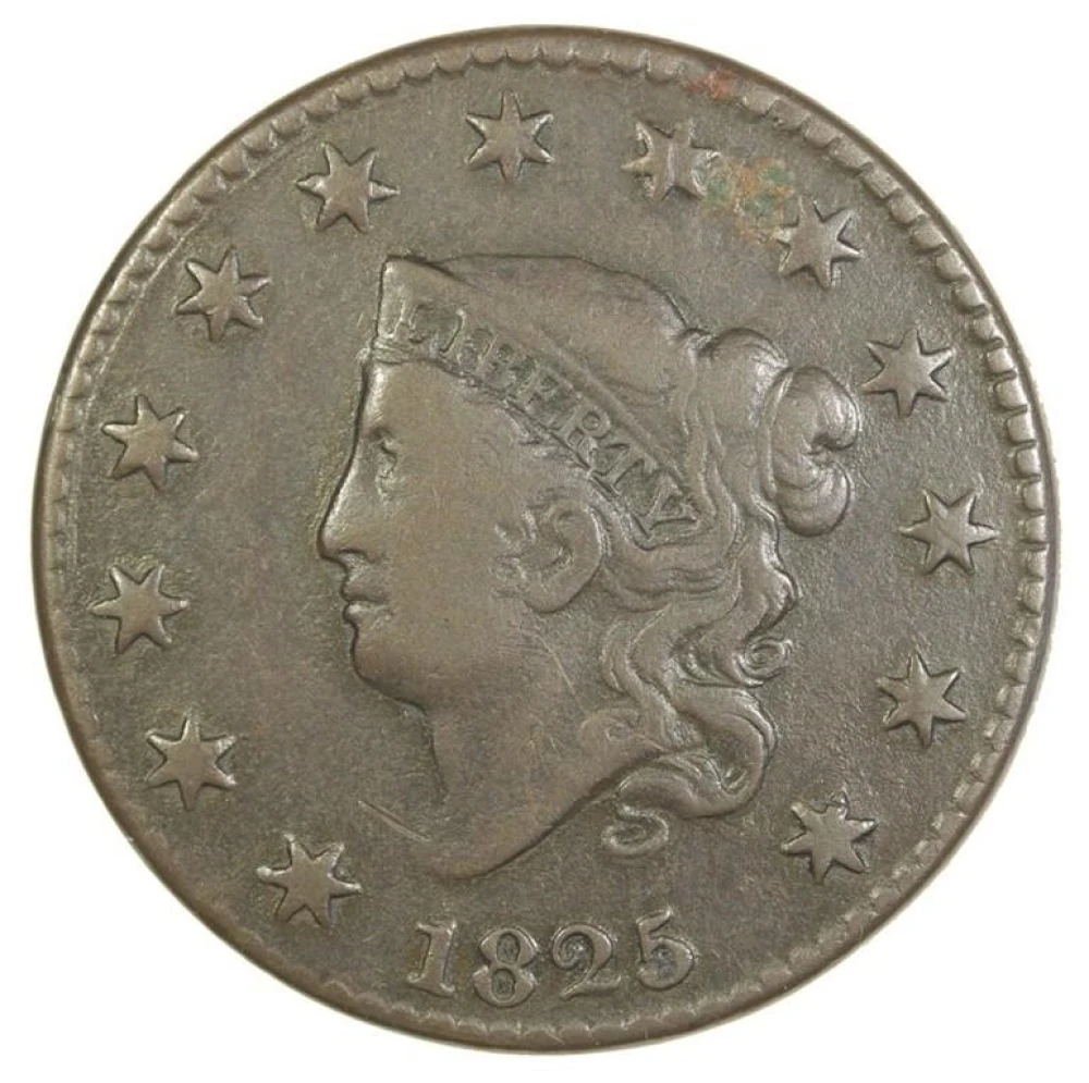VF 1825 Large Cent