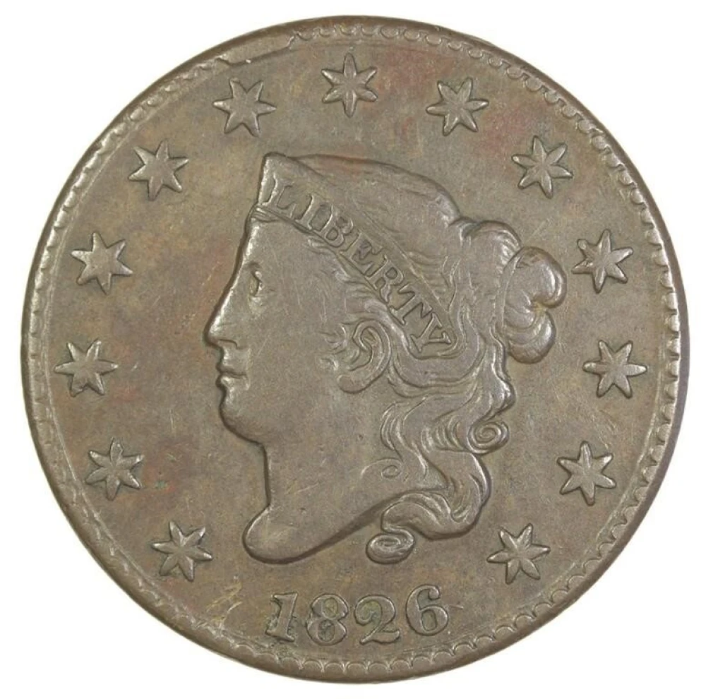 VF 1826 Large Cent
