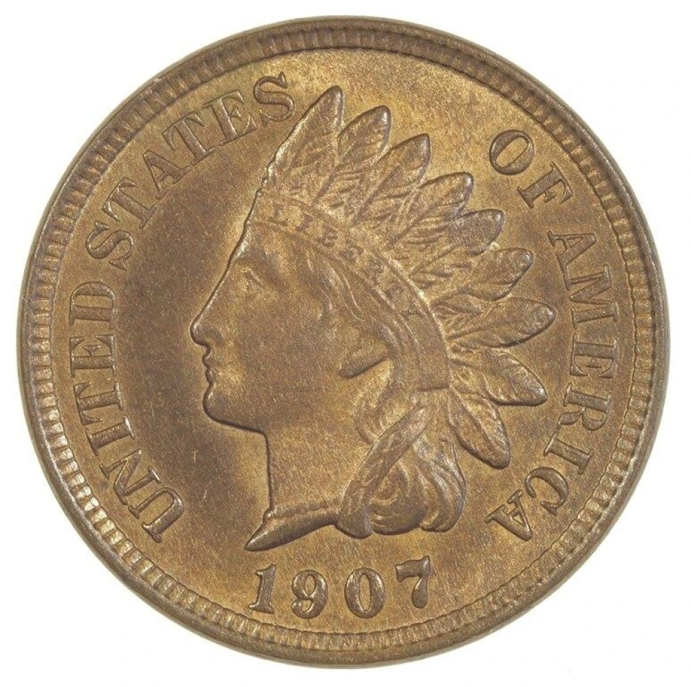 Choice 1907 Indian Cent