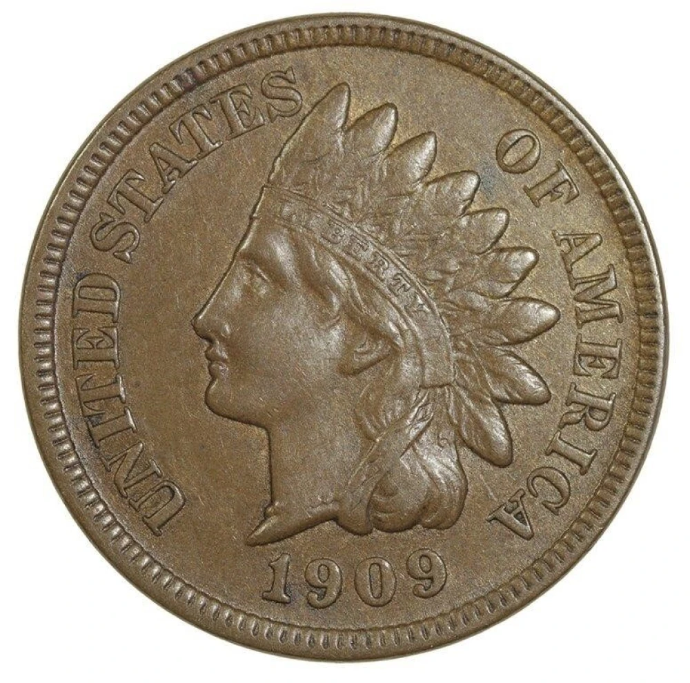 AU 1909-S Indian Cent