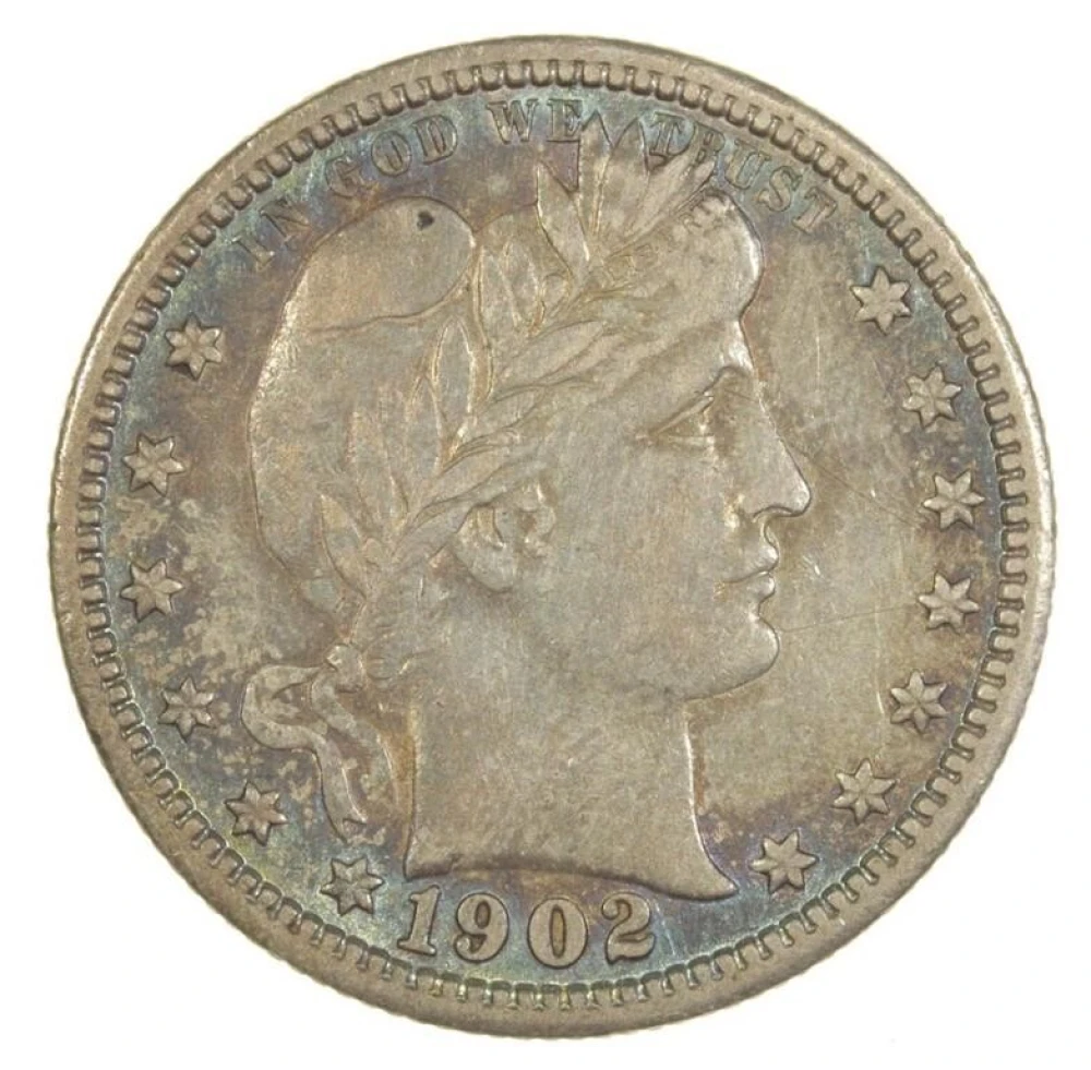 Toned EF 1902 Quarter