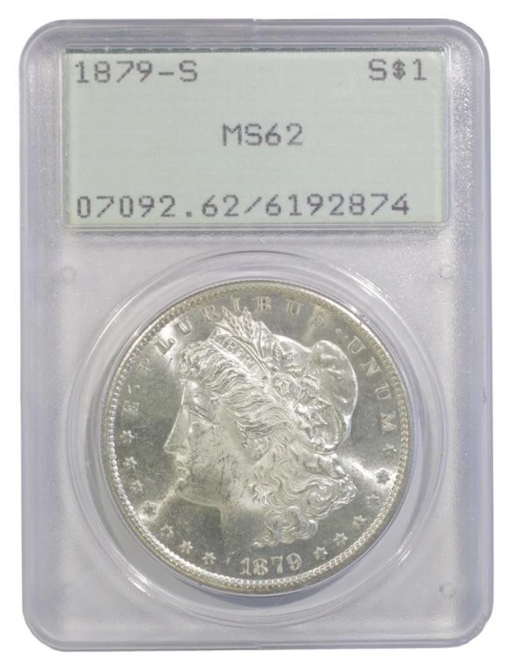 Select Mint State 1879-S Morgan $1