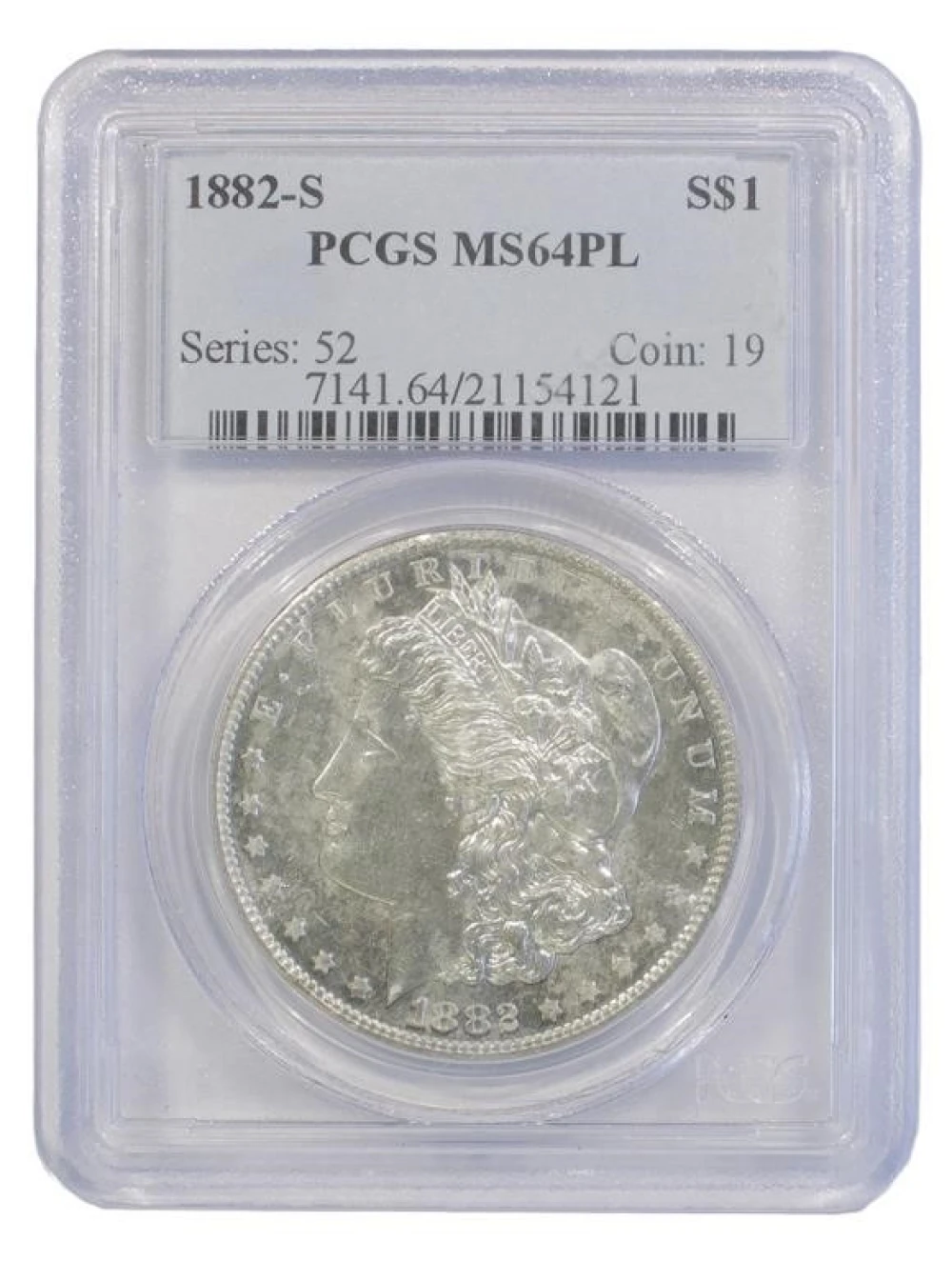 Proof Like 1882-S Morgan $1
