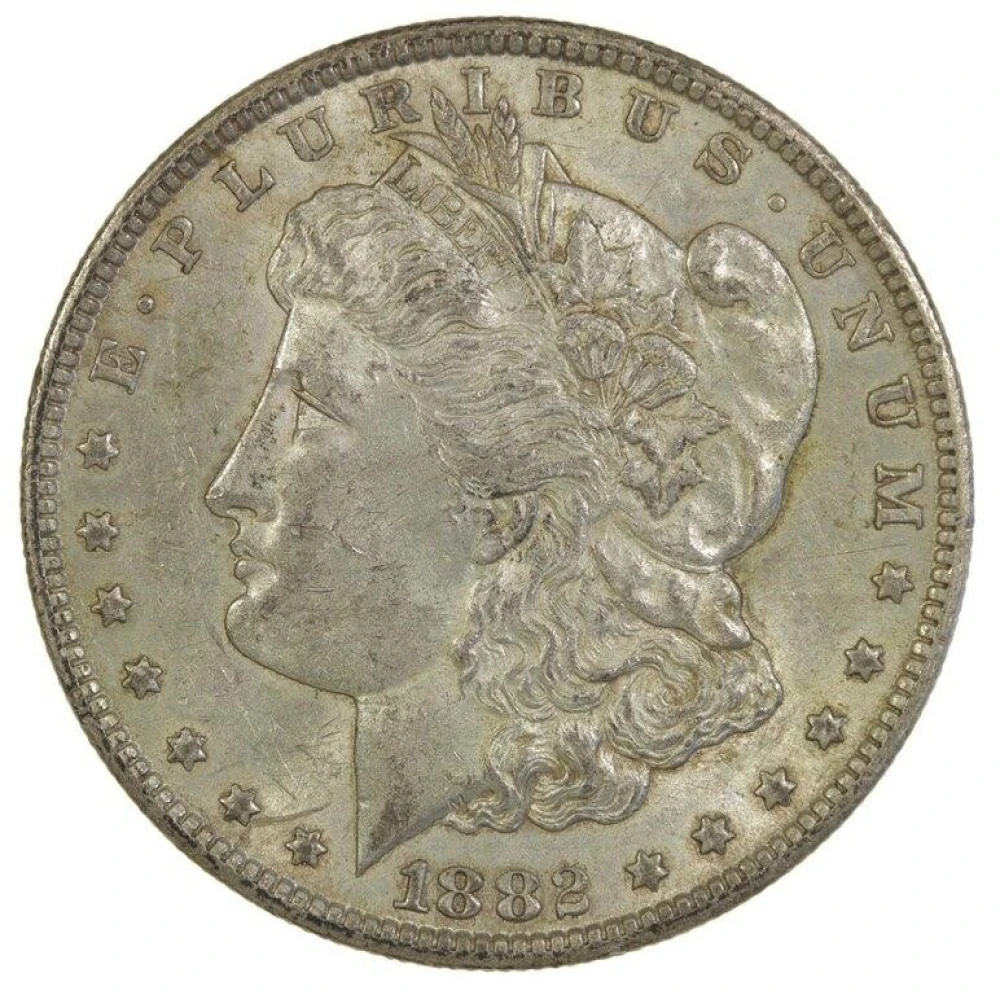 Very Choice AU 1882-CC Morgan $1