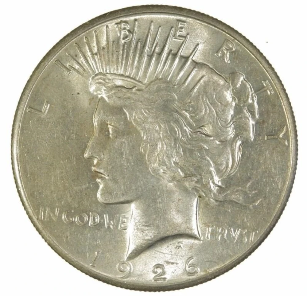 Unc 1926 Peace $1