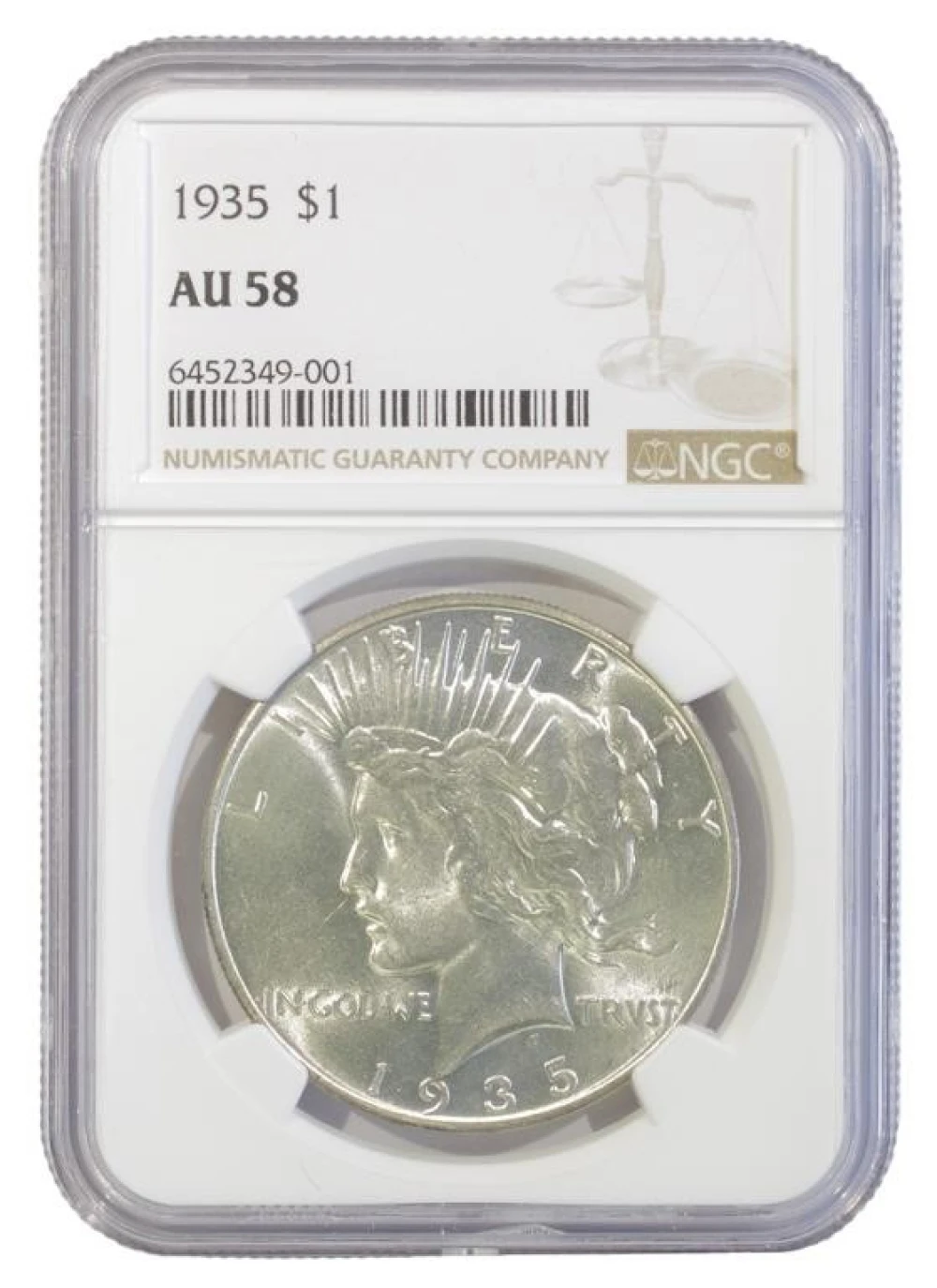 Very Choice AU 1935 Peace $1