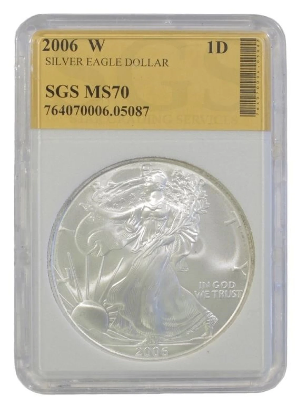 Perfect Gem Unc 2006 American Silver $1