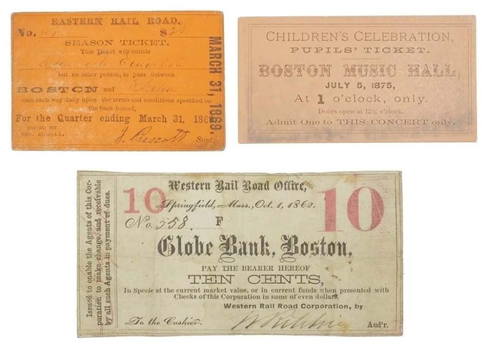 Railroad and Theater Ephemera Group