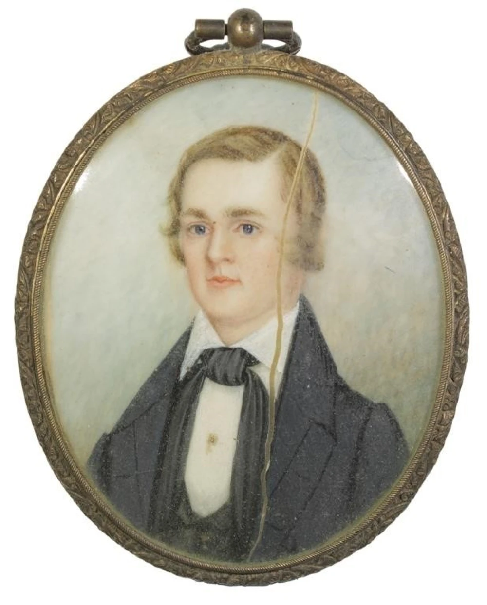 1820s-1830s Memorial Portrait Pendant