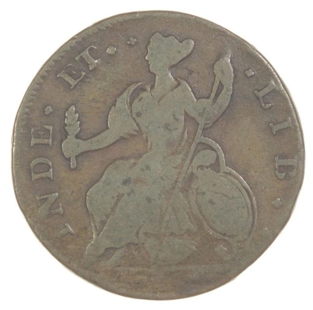 Connecticut. 1787 Copper
