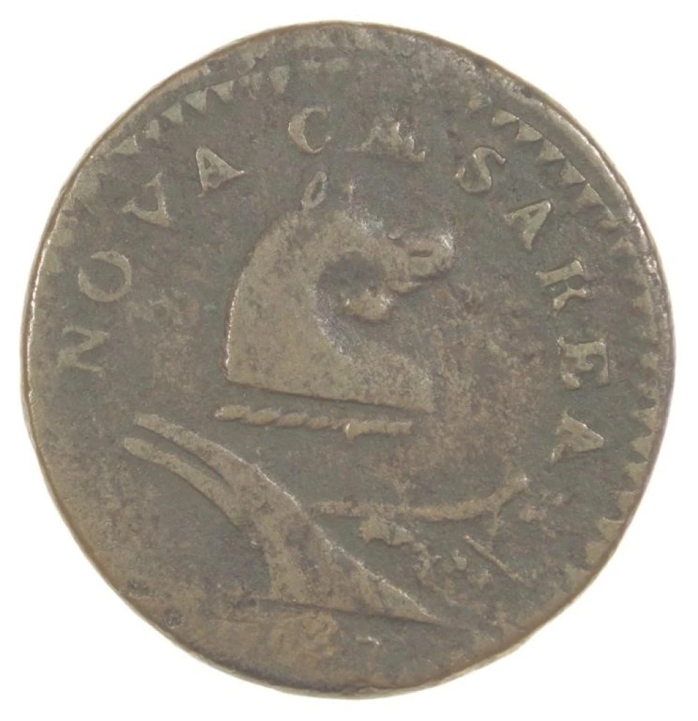 New Jersey. Fine / VG 1787 Copper