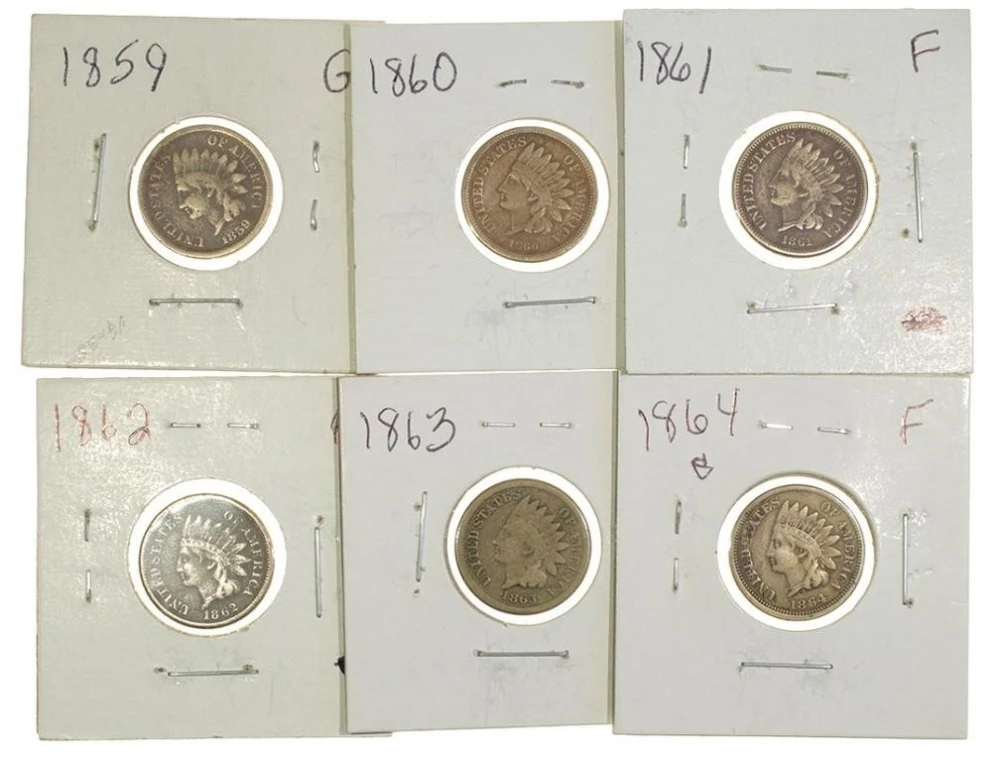 Copper Nickel Indian Cent Run