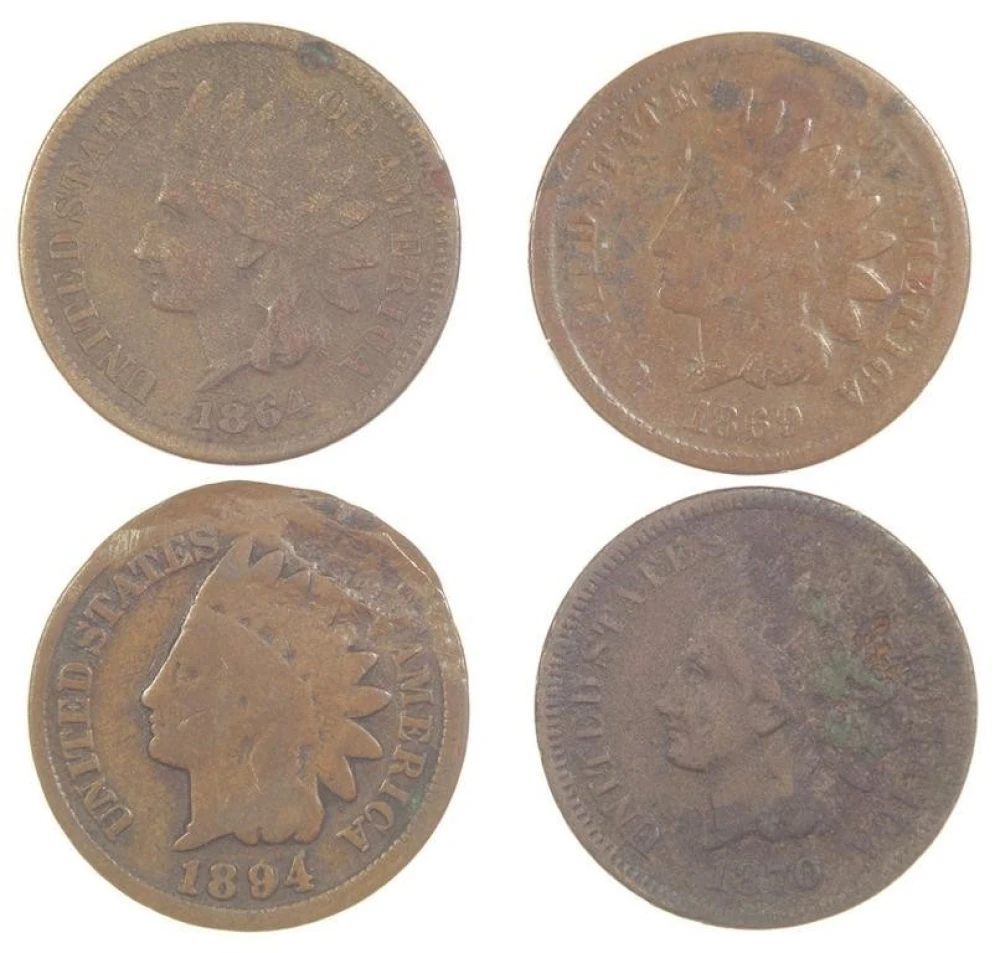 Scarce Date Filler Indian Cent Lot