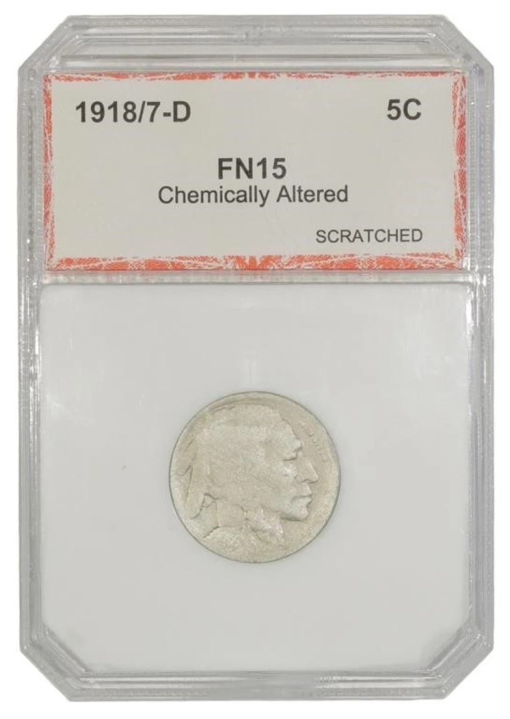Affordable 1918/7-D Buffalo Nickel