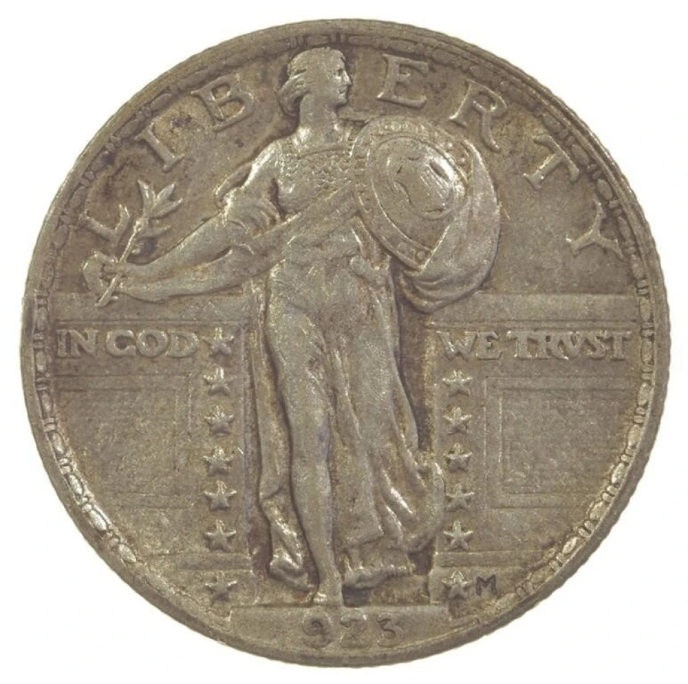 AU 1923 Standing Liberty Quarter