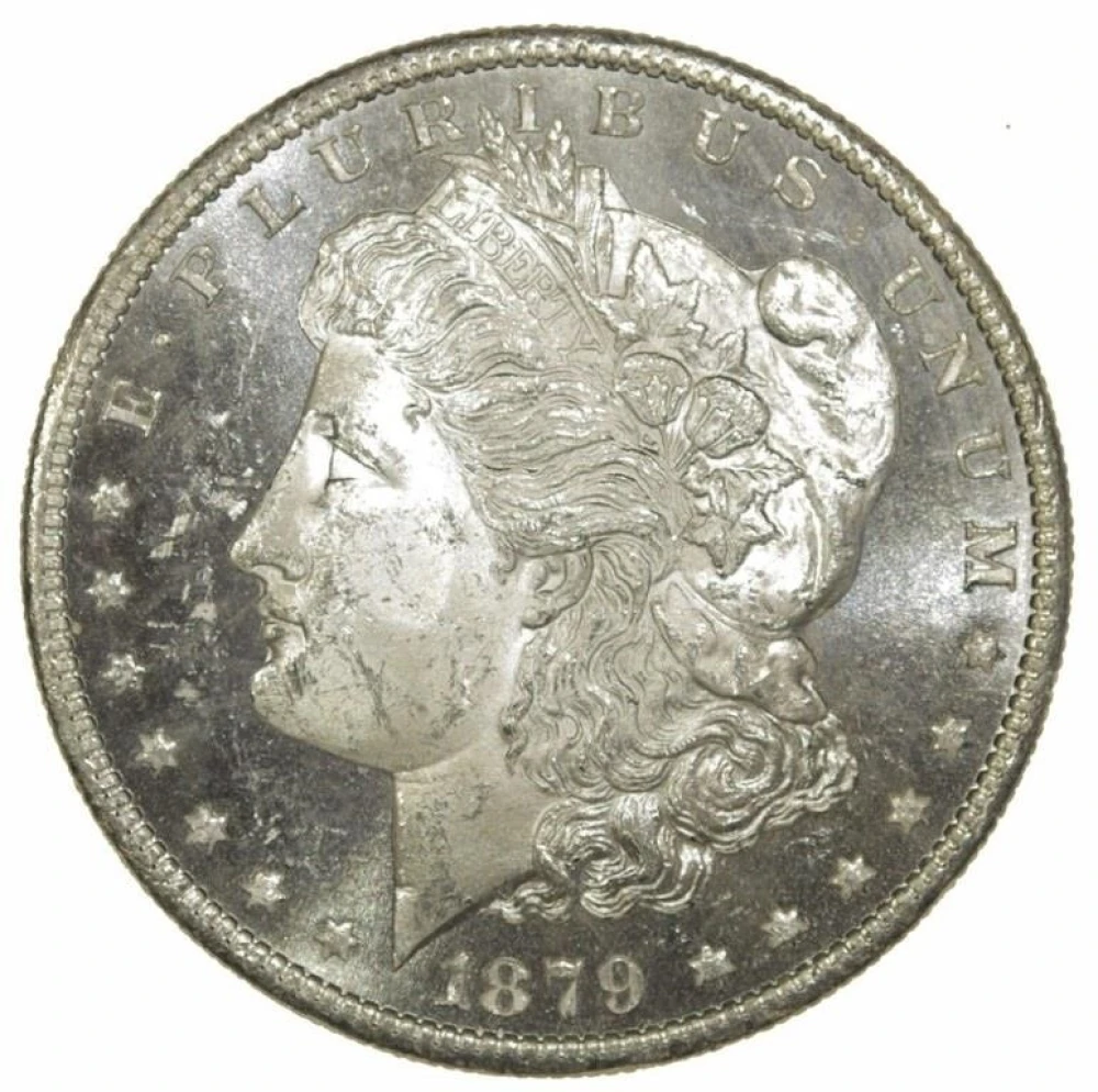 Choice P-L 1879-S Morgan Dollar