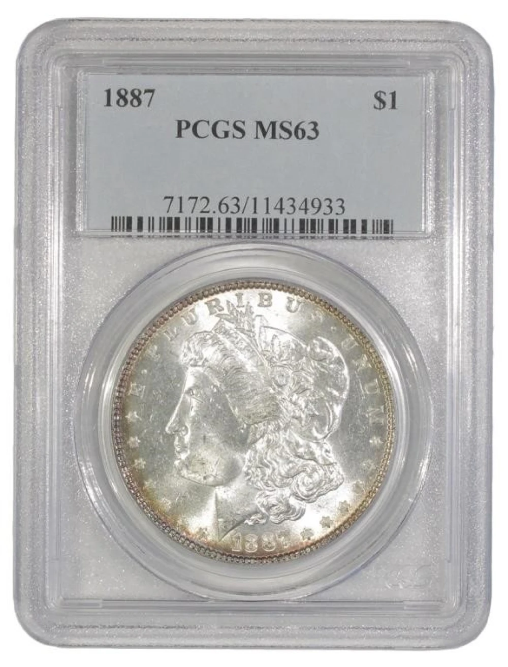 Choice 1887 Morgan Dollar