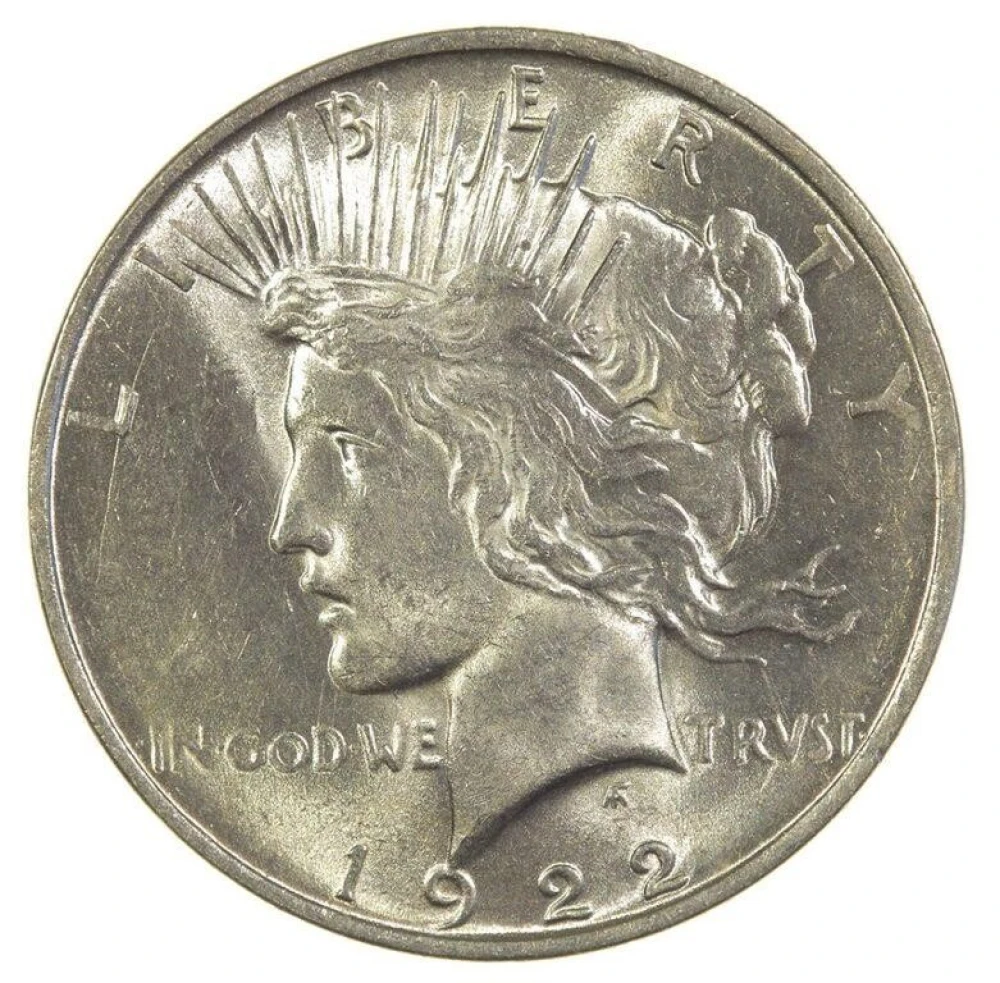 Uncirculated 1922-D Peace $1