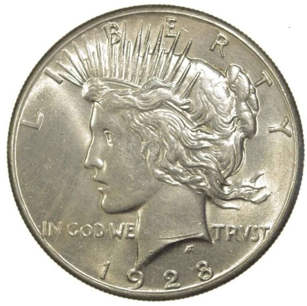 UNC 1928 Peace Dollar