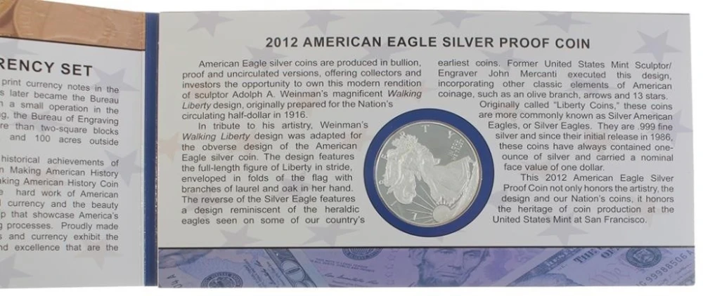 2012 Making American History Coin & Currency Set
