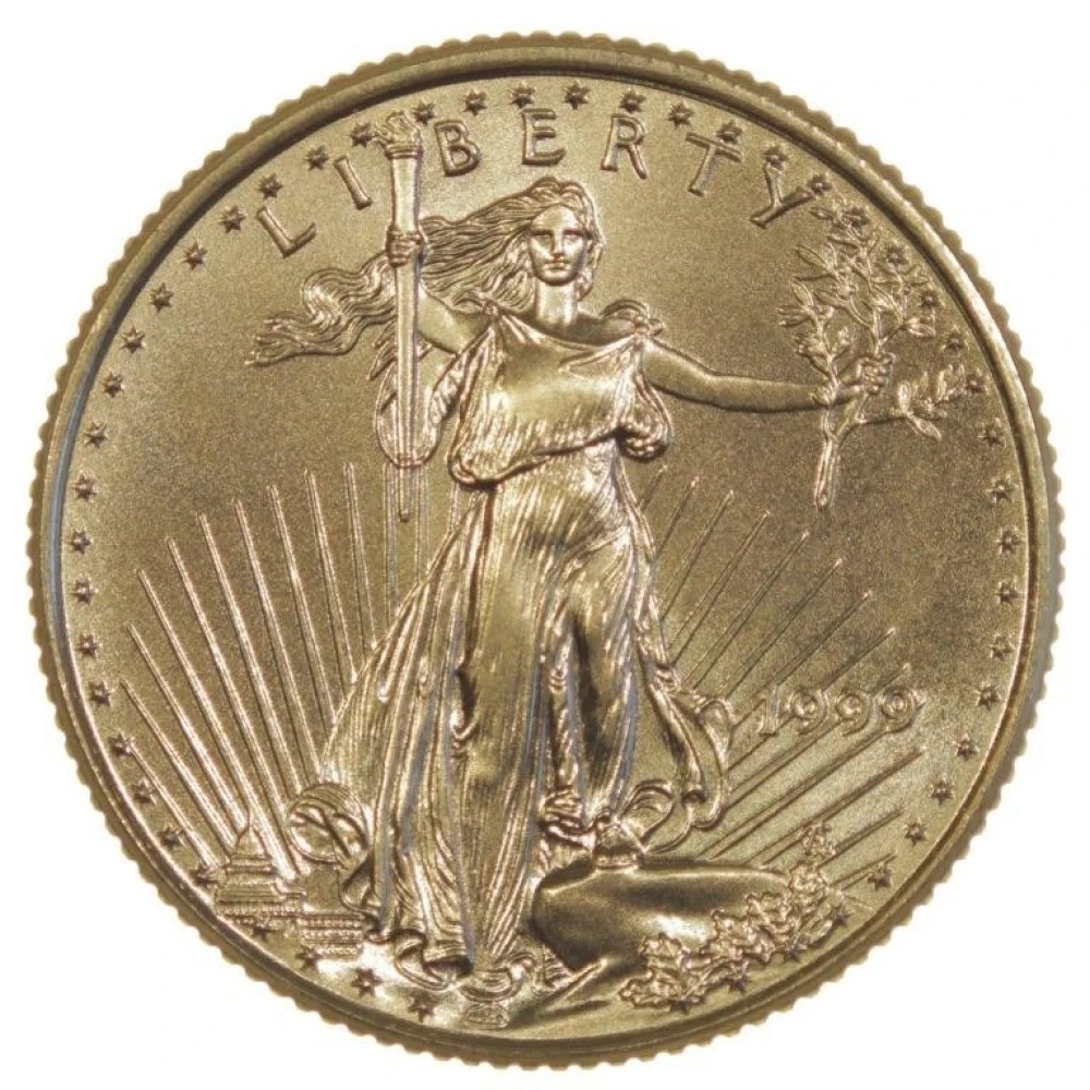 1999 1/4 Ounce Gold Eagle