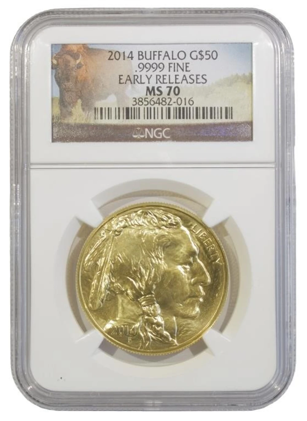 Perfect 2014 One Ounce Gold Buffalo