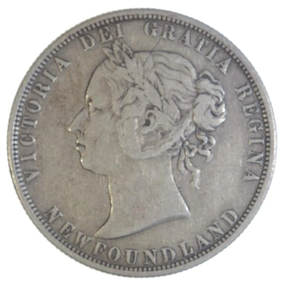 1870 Newfoundland Half Dollar