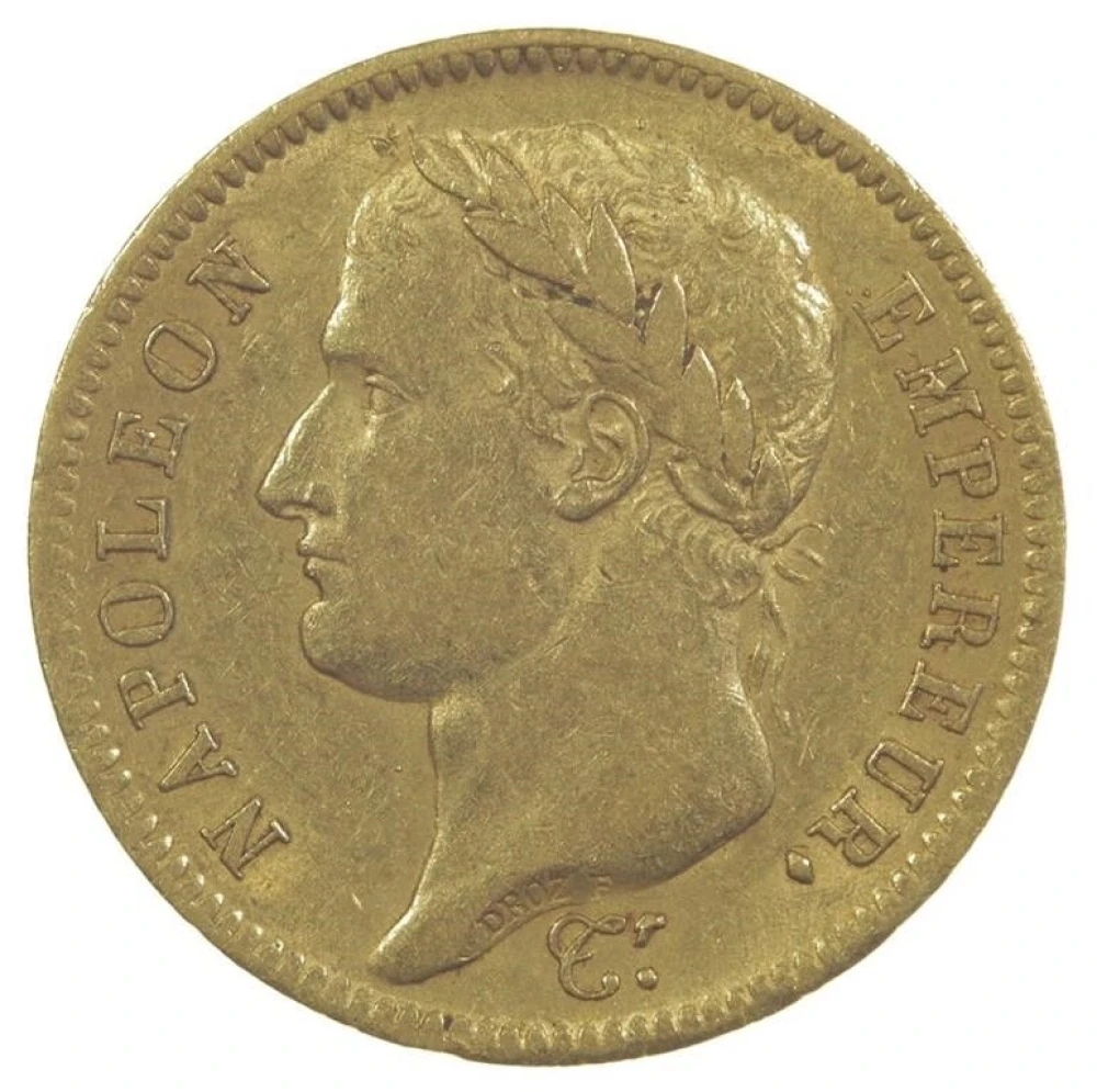 France. 1811-A 40 Francs Gold