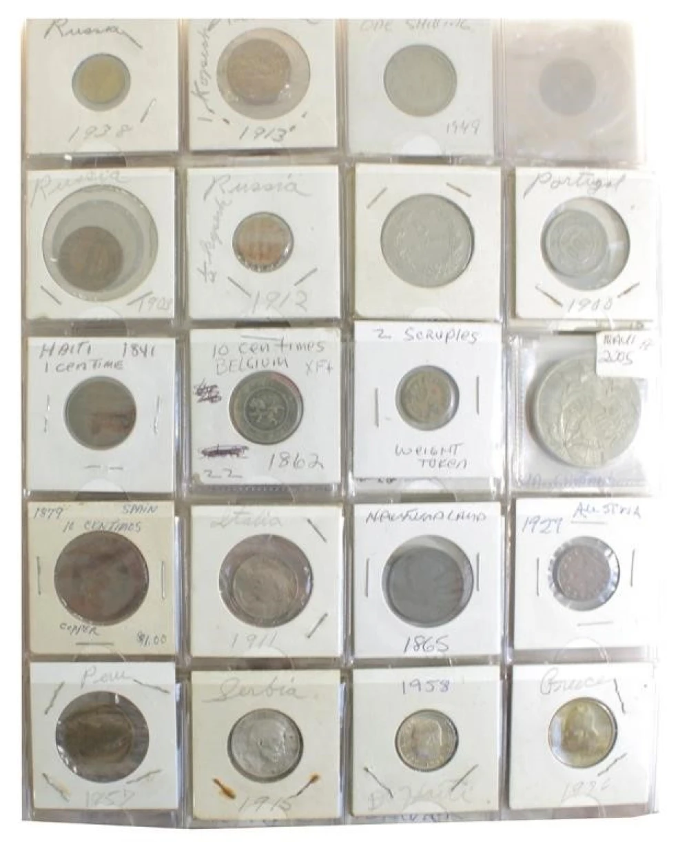 130+ Piece World Coin Lot