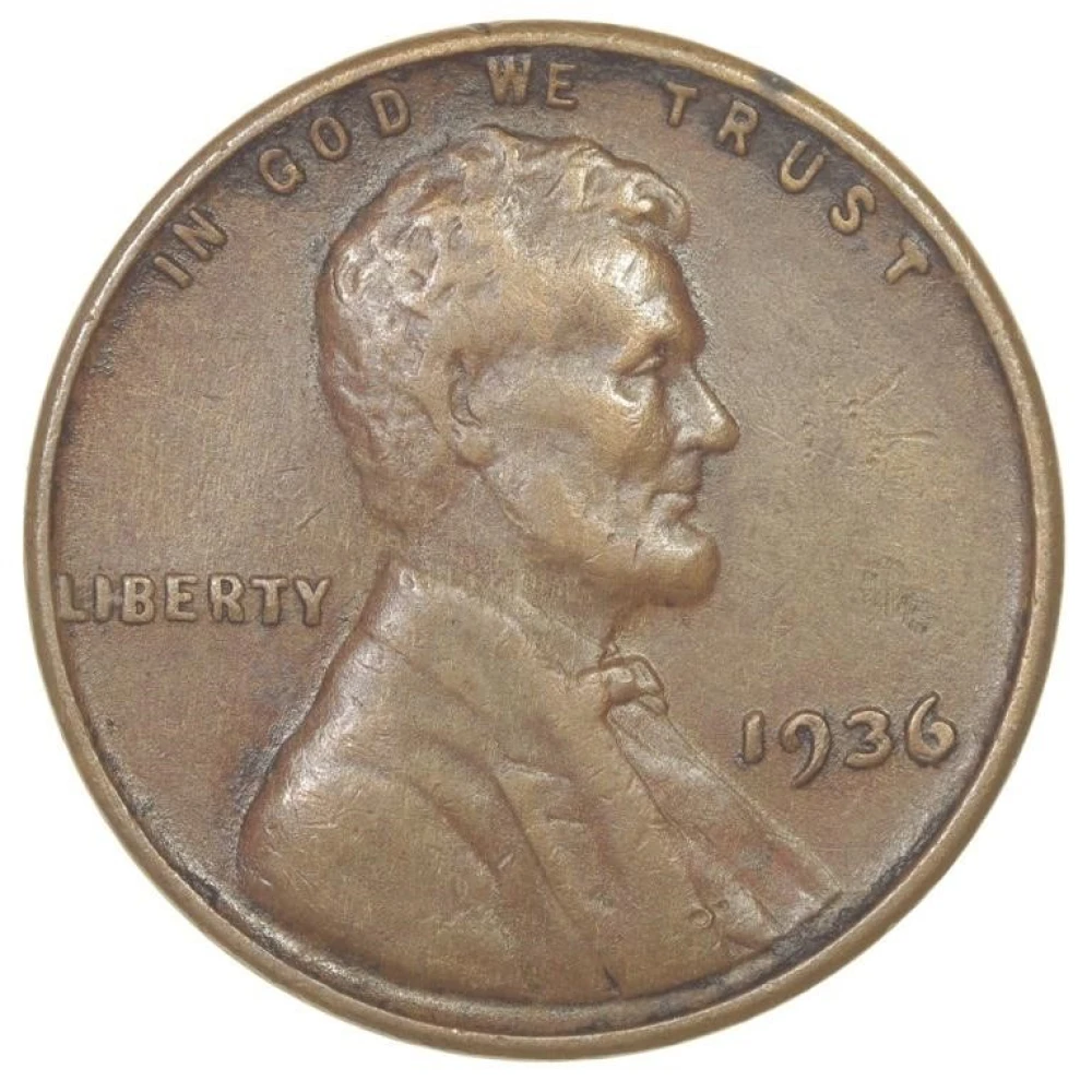1936 Double Die Lincoln Cent