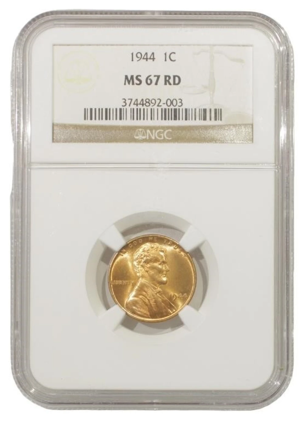 Superb Gem 1944 Lincoln Cent