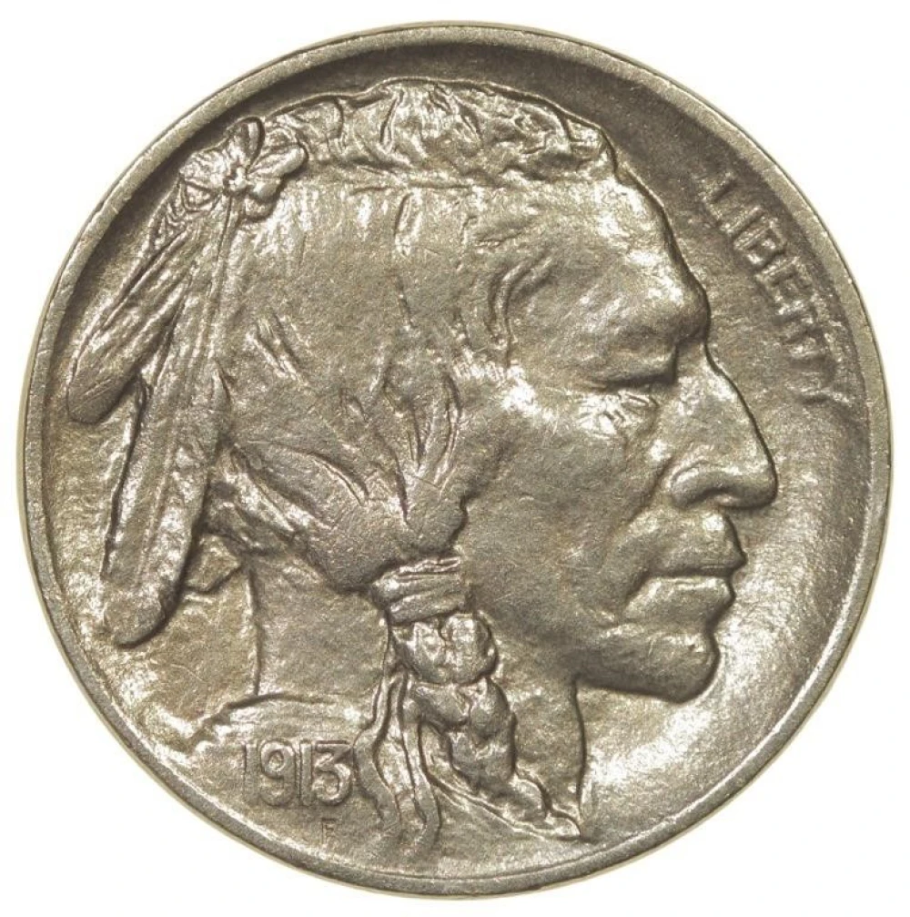 1913-D Type II Buffalo Nickel